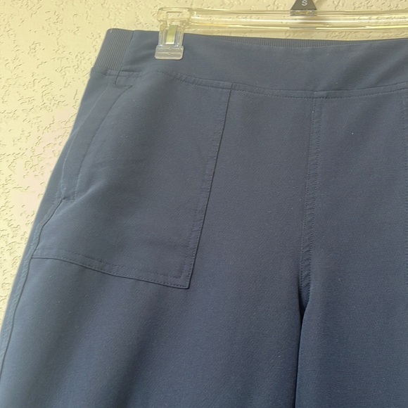 32 Degrees Cropped Ankle Pant Athletic Navy Blue size Large - Picture 5 of 14